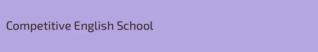 Competitive English School